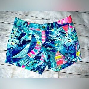 LILLY Pulitzer The Callahan Shorts 5” Inseam Size 0